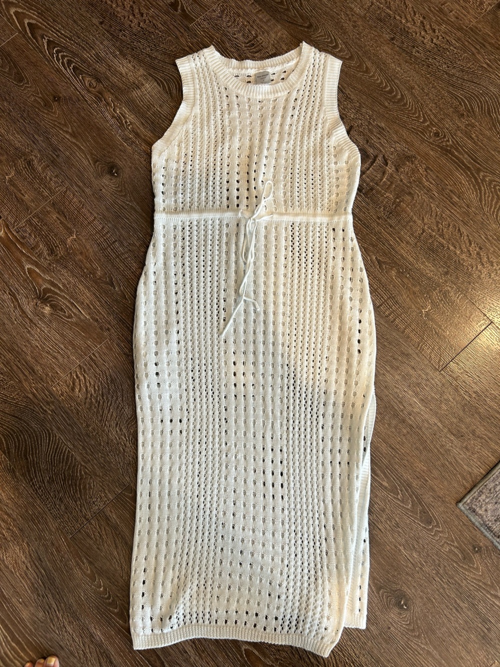Adorable sweater cover up dress